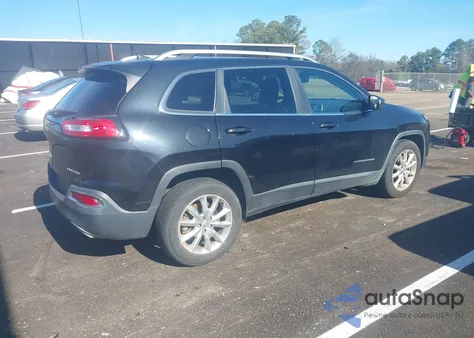 2016 Jeep Cherokee Limited z USA, uszkodzony, nr VIN 1C4PJMDS1GW187190